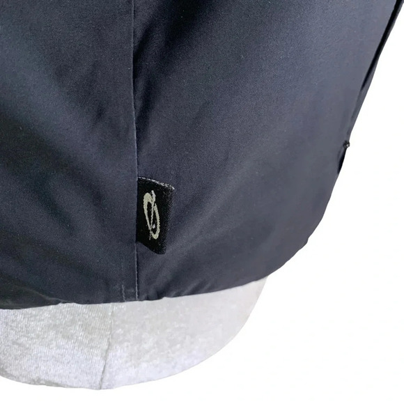 Obermeyer Y2K Women’s Black Bomber Zip Front Jacket Size 8 - Picture 8 of 10